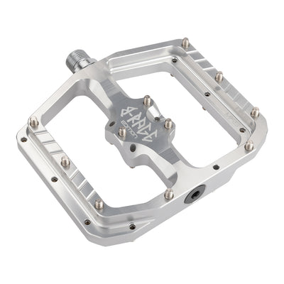 Burgtec Penthouse Flat MK5 B-Rage Edition Pedals Silver