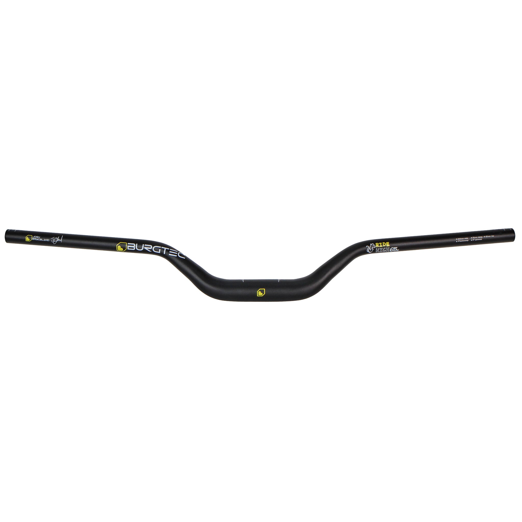 Burgtec Josh Bryceland Ride Wide Rise Bar (35) 65/800mm Blk