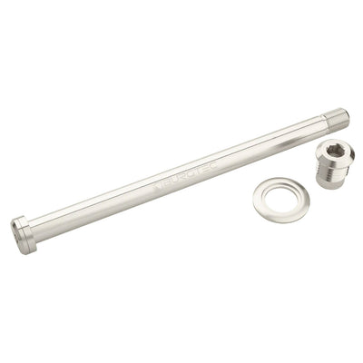 Burgtec Trek 184.5mm Rear Axle Rhodium Silver