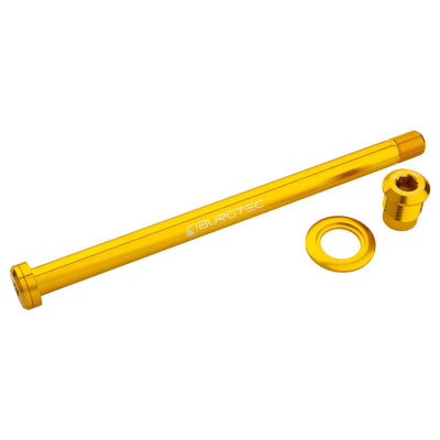 Burgtec Trek 184.5mm Rear Axle Burgtec Bullion Gold