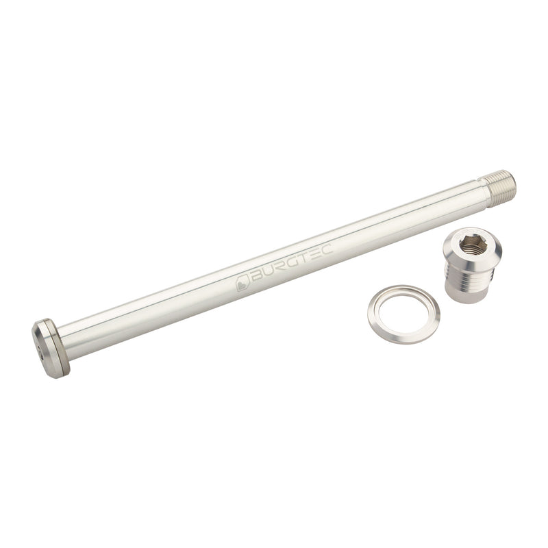 Burgtec Yeti Boost Rear Axle 12x174mm Rhodium Silver