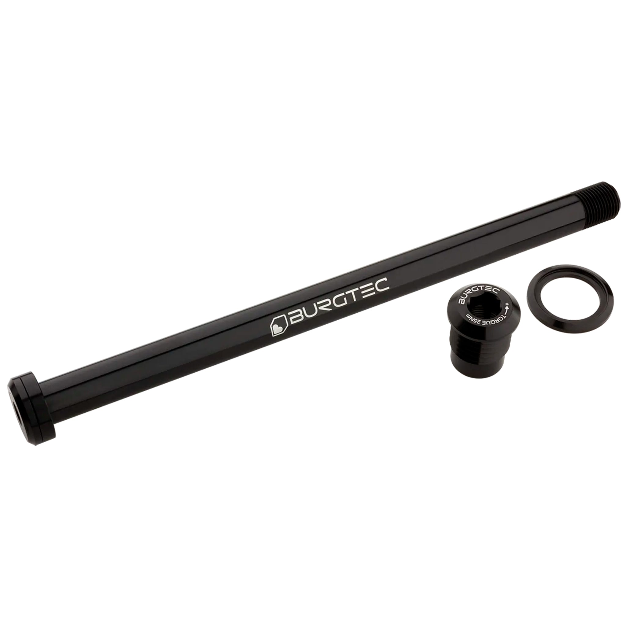 Burgtec 180mm x 12mm 1.00mm Pitch Rear Axle Burgtec Black