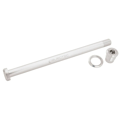 Burgtec Pivot 185.3mm UDH Rear Axle Rhodium Silver