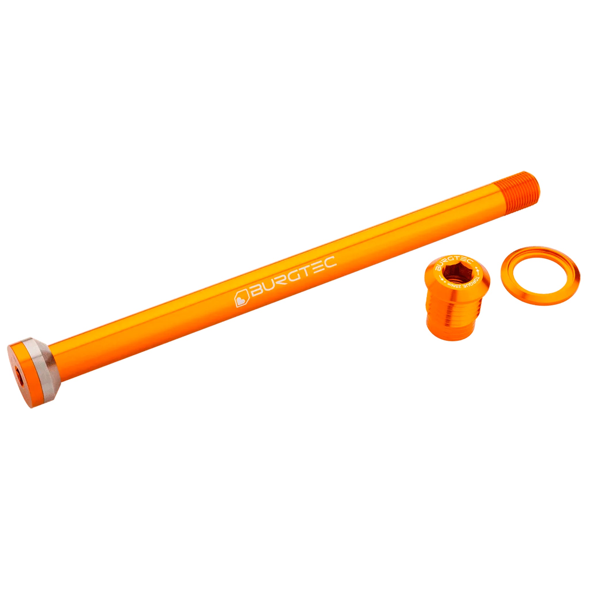 Burgtec Transition 175mm UDH Rear Axle Iron Bro Orange