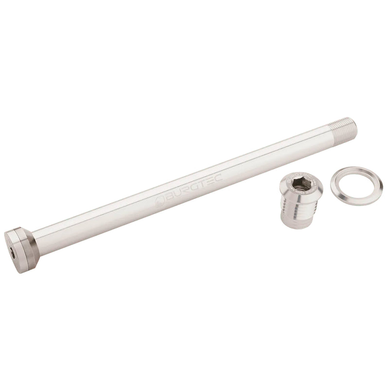 Burgtec Transition 175mm UDH Rear Axle Rhodium Silver