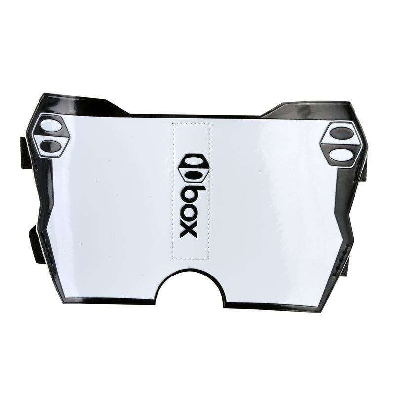 BOX Box Two Side Number Plate Black