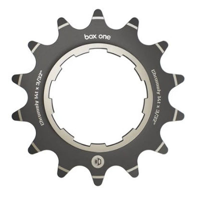 BOX Box One 3/32" CNC CrMo Cog Black - 14t