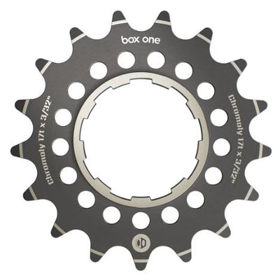 BOX Box One 3/32" CNC CrMo Cog Black - 17t