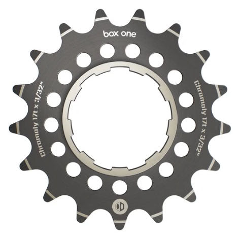 BOX Box One 3/32" CNC CrMo Cog Black - 17t