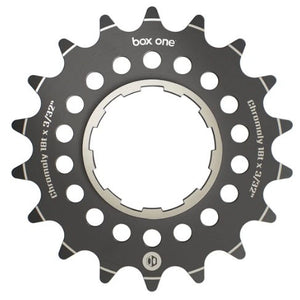 BOX Box One 3/32" CNC CrMo Cog Black - 18t