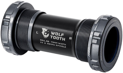 Wolf Tooth MK0 Bottom Bracket - English BSA 68/73mm For 24mm Spindle Shadow Gray
