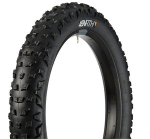 45NRTH Wrathchild Tire - 27.5 x 4.5 Tubeless Folding BLK 120 TPI 252 XL Concave Carbide Studs