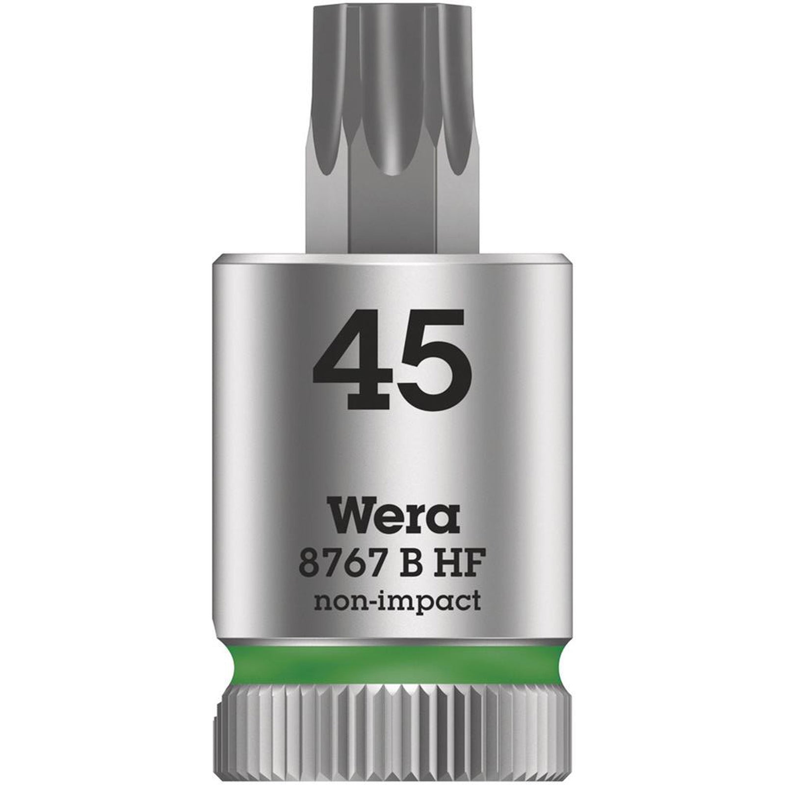 Wera Tool 8767 B HF Torx Zyklop 3/8" Drive Torx Bit Socket T45