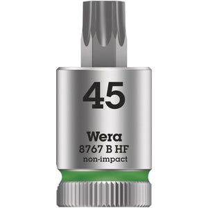 Wera Tool 8767 B HF Torx Zyklop 3/8" Drive Torx Bit Socket T45