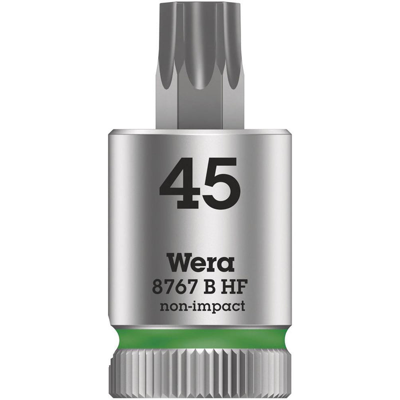Wera Tool 8767 B HF Torx Zyklop 3/8" Drive Torx Bit Socket T45