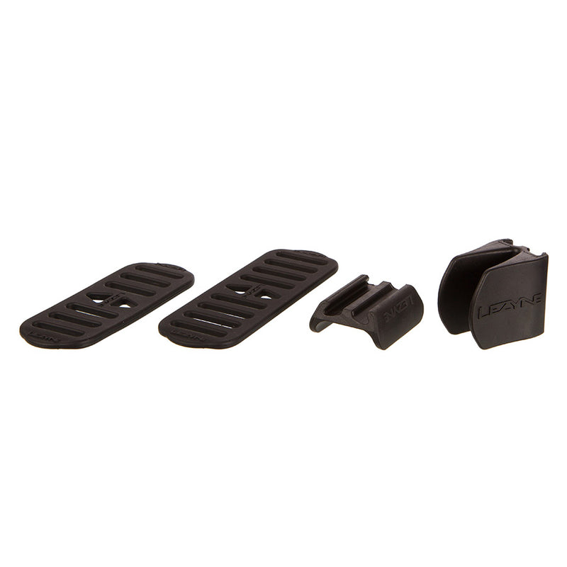 Lezyne ADAPTER KITS 1 aero post adapter 1 round post adapter 2 straps