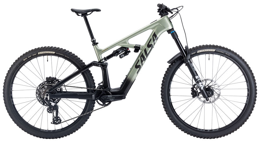 Salsa Moraine C Eagle 90 Transmission Ebike - 29" Carbon Coffee BLK / SageX-Large