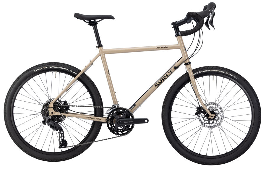 Surly Disc Trucker Bike - 26" Steel Grandpa's Khakis 52cm