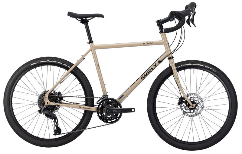 Surly Disc Trucker Bike - 26" Steel Grandpa's Khakis 50cm