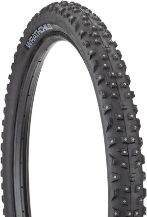 45NRTH Wrathchild Tire - 29 x 2.6 Tubeless Folding BLK 60 TPI 252 Concave Carbide Studs