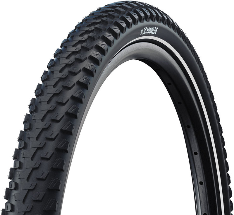Schwalbe Marathon Plus MTB Tire - 700 x 54 / 29 x 2.10 Clincher Wire BLK/Reflex Performance SmartGuard Addix E-50