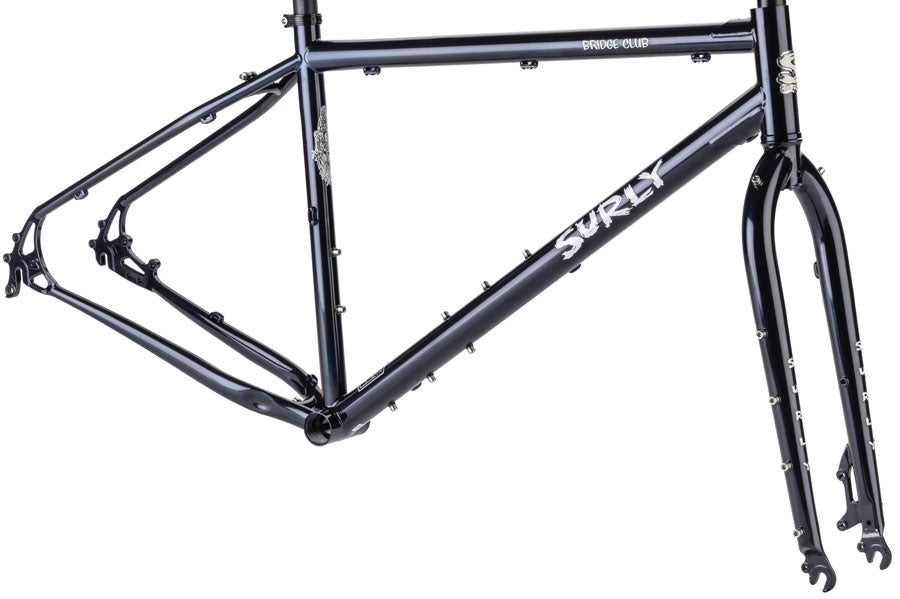 Surly Bridge Club Frameset - 27.5" Steel Squid Ink X-Large