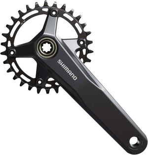 Shimano FC-MT520 Crankset - 175mm 12-Speed 30t 55mm Chainline Black