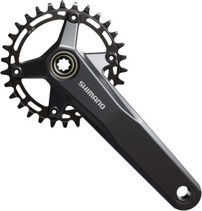 Shimano FC-MT520 Crankset - 175mm 12-Speed 30t 55mm Chainline Black