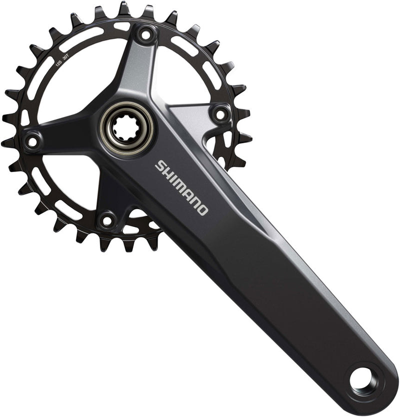 Shimano FC-MT520 Crankset - 175mm 12-Speed 30t 55mm Chainline Black