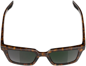 100% Erba Sunglasses - Gloss Havana/Grey-Green Lens