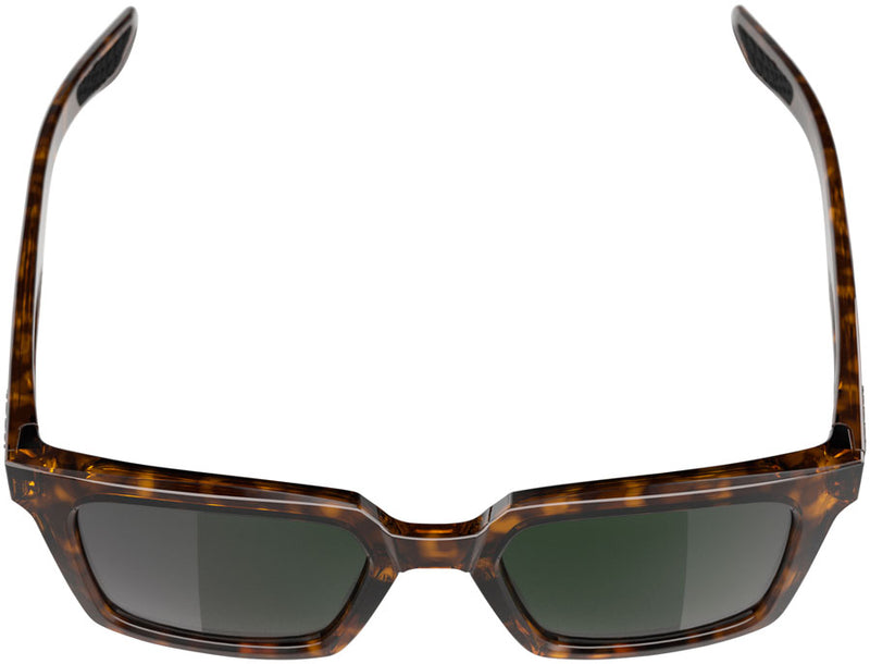 100% Erba Sunglasses - Gloss Havana/Grey-Green Lens