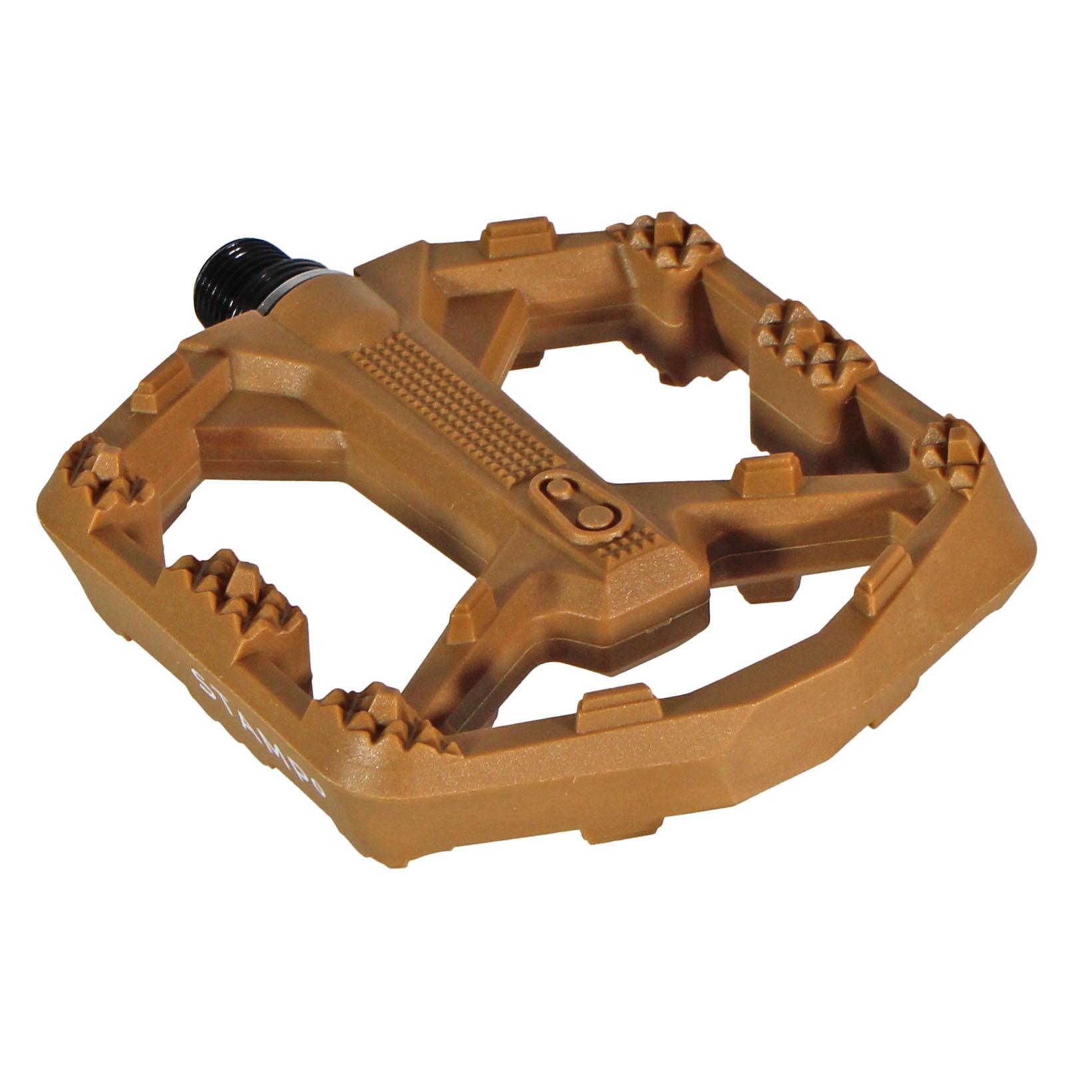 Crankbrothers Stamp 0 Small Platform Pedals Brown