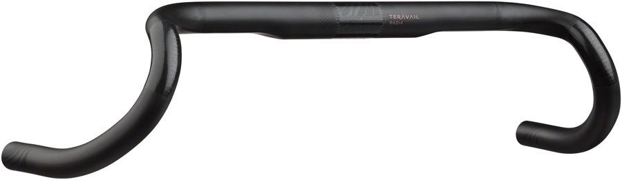 Teravail Radia 24 Carbon Drop Handlebar - Carbon 31.8mm 46cm Black