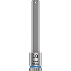 Wera Tool 3/8" 8740 B HF1 Zyklop Long Hex Bit Socket 10mm