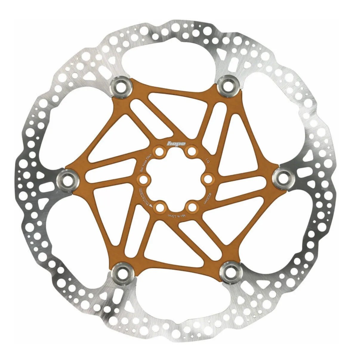 Hope Floating Rotor Floating 200mm Orange
