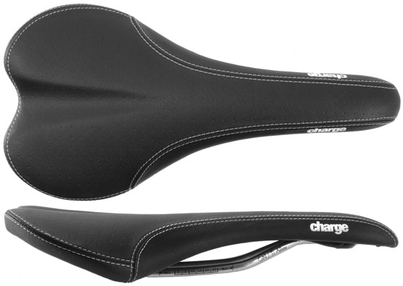 Charge Bikes Knife Saddle Titanium Black