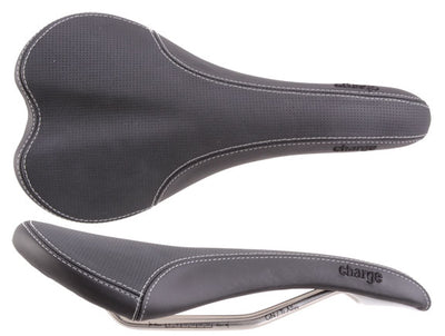 Charge Bikes Spoon Saddle Titanium Black