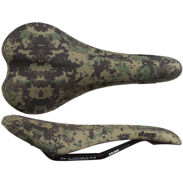 Charge Bikes Spoon Saddle CrMo  Digi Camo