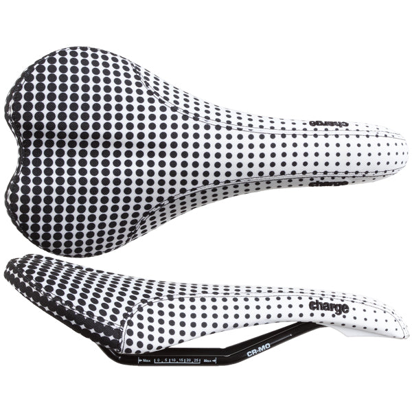 Charge Bikes Spoon Saddle CrMo Dot Fade