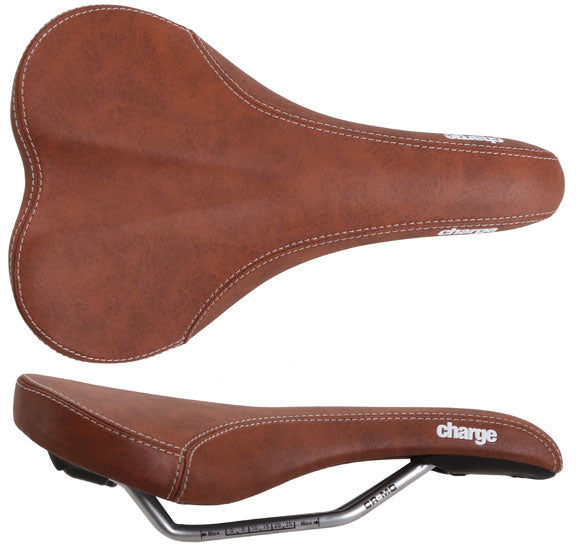Charge Bikes Ladle Saddle CrMo Brown