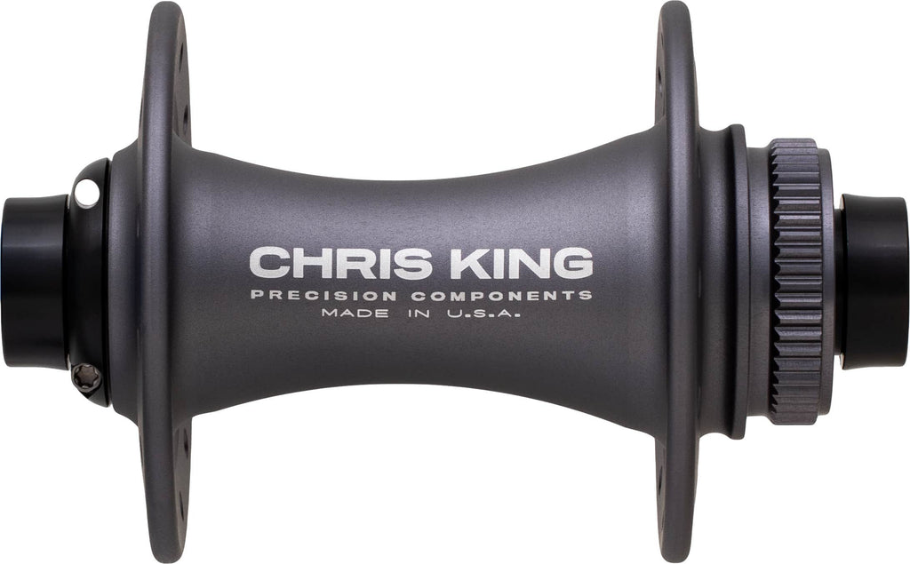 Chris King Front Hub - 15 x 110mm, Center-Lock, 32H, Matte Slate