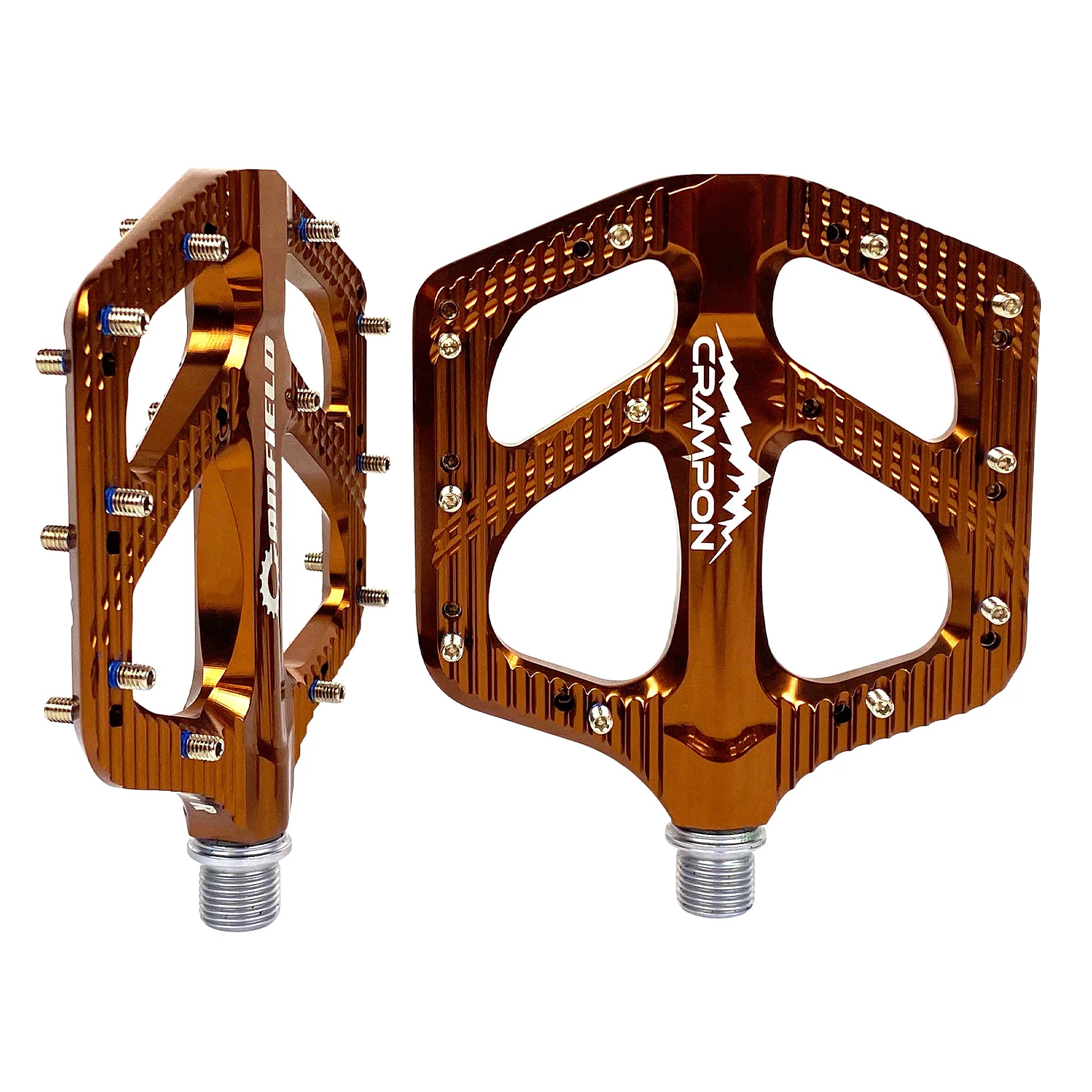 Canfield Crampon Mountain Pedals Bronze