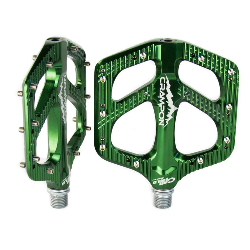 Canfield Crampon Mountain Pedals PNW Green