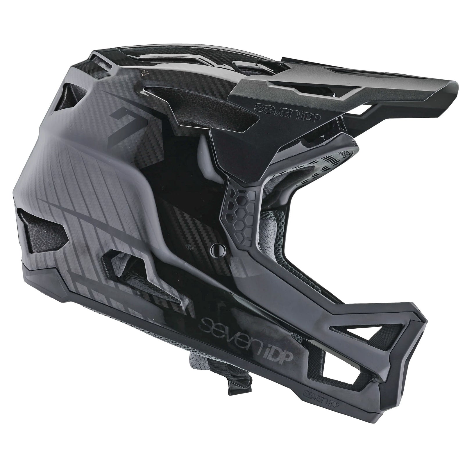 7iDP Project 23 Carbon Full Face XL/X Gloss Black