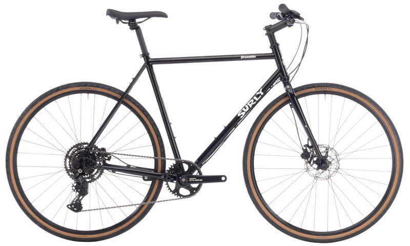 Surly Preamble Flat Bar Bike - 650b Steel Hi-Viz Black X-Small