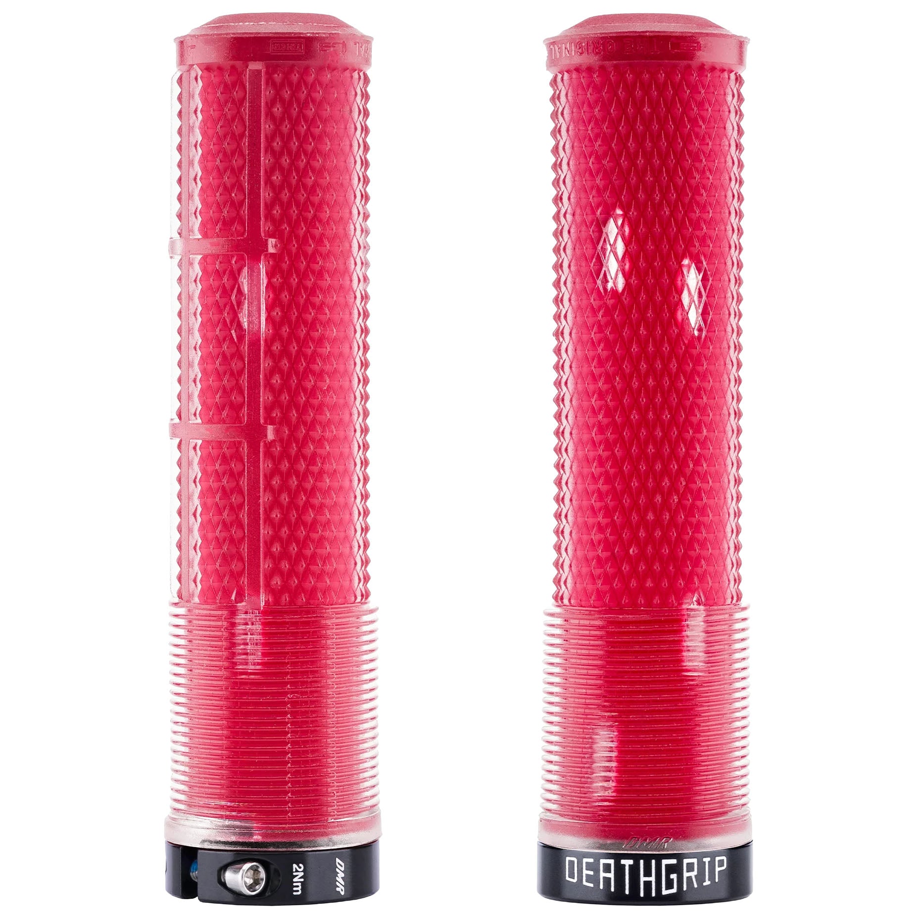 DMR Flangeless Deathgrip2 Thick - Clear Red