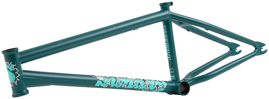 Sunday Darkwave BMX Frame - 21" TT Matte Pine Green