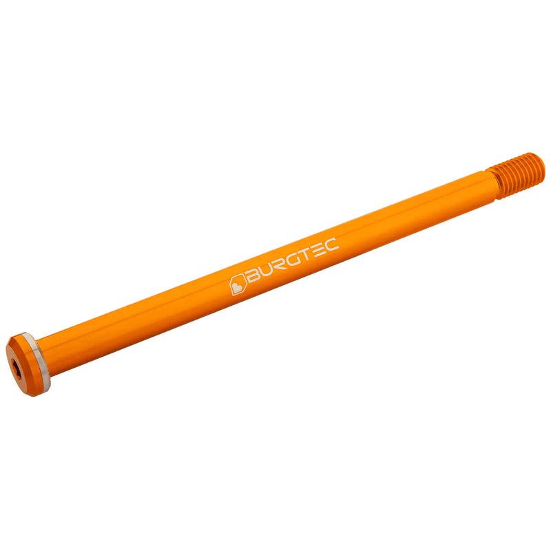 Burgtec 188mm x 12mm 1.75mm Pitch Rear Axle Iron Bro Orange