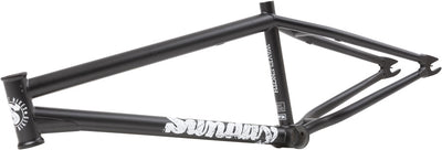 Sunday Wavelength BMX Frame - 20.75" TT Matte Black