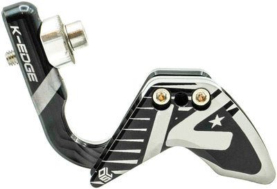 K-EDGE Elevate Race 1x Large Ring Chain Guide - 52-68t Braze-On BLK/Silver Anodized